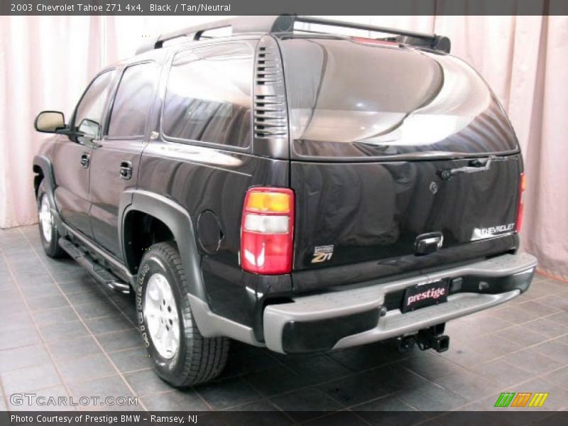 Black / Tan/Neutral 2003 Chevrolet Tahoe Z71 4x4