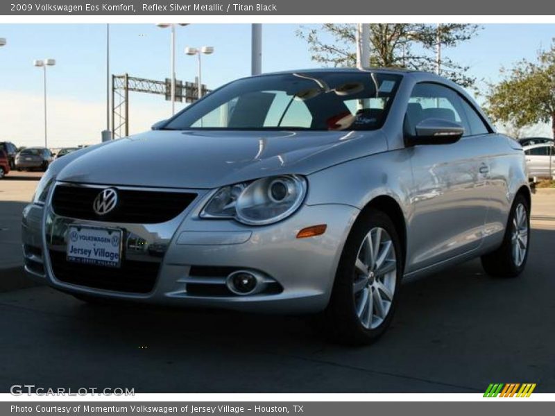 Reflex Silver Metallic / Titan Black 2009 Volkswagen Eos Komfort