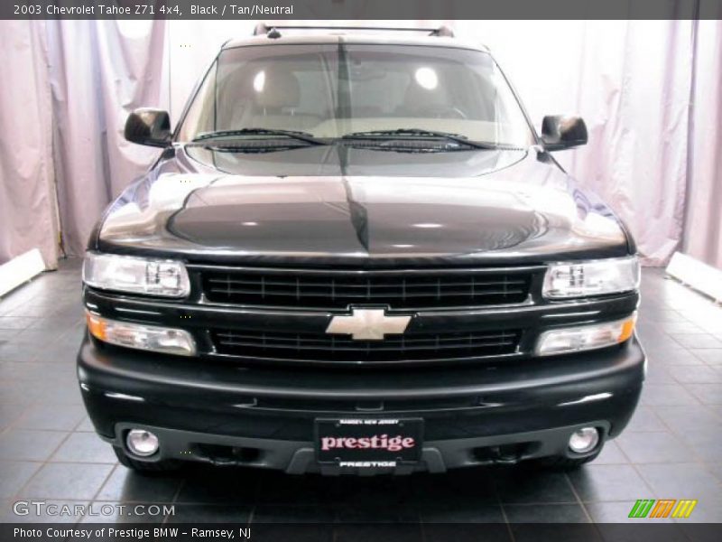 Black / Tan/Neutral 2003 Chevrolet Tahoe Z71 4x4