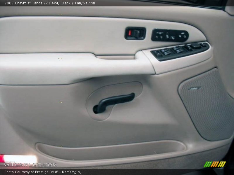 Black / Tan/Neutral 2003 Chevrolet Tahoe Z71 4x4