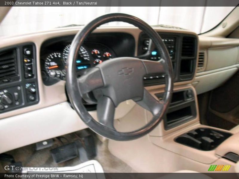 Black / Tan/Neutral 2003 Chevrolet Tahoe Z71 4x4