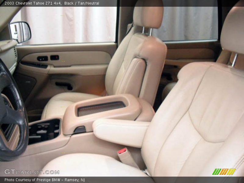 Black / Tan/Neutral 2003 Chevrolet Tahoe Z71 4x4