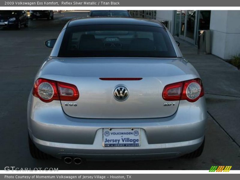 Reflex Silver Metallic / Titan Black 2009 Volkswagen Eos Komfort