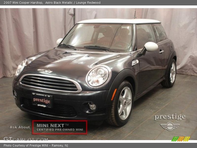 Astro Black Metallic / Lounge Redwood 2007 Mini Cooper Hardtop