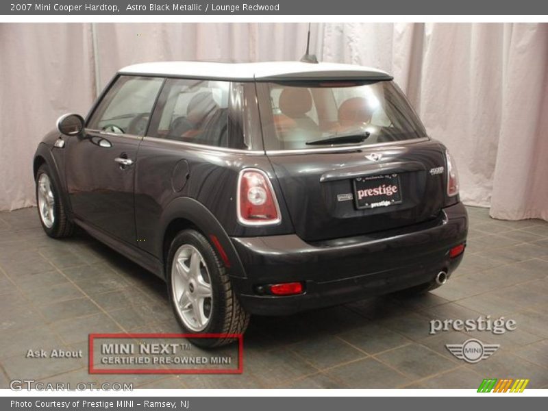 Astro Black Metallic / Lounge Redwood 2007 Mini Cooper Hardtop