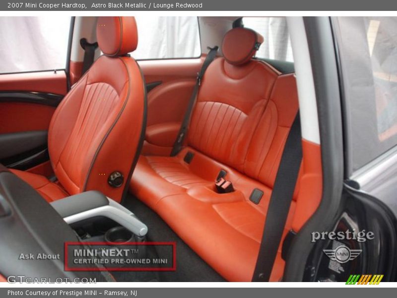 Astro Black Metallic / Lounge Redwood 2007 Mini Cooper Hardtop