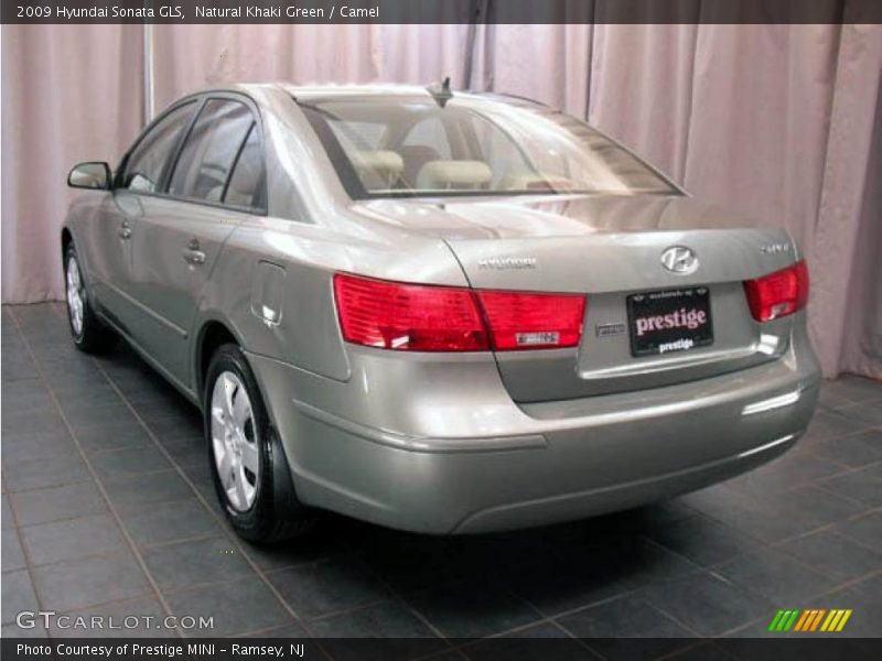 Natural Khaki Green / Camel 2009 Hyundai Sonata GLS