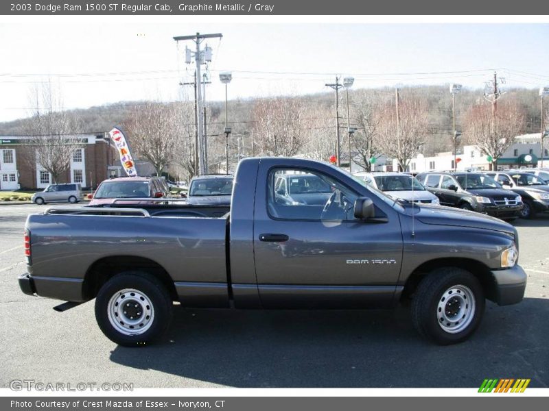 Graphite Metallic / Gray 2003 Dodge Ram 1500 ST Regular Cab