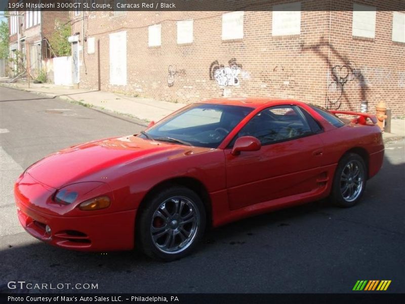 Caracas Red / Black 1996 Mitsubishi 3000GT SL Coupe