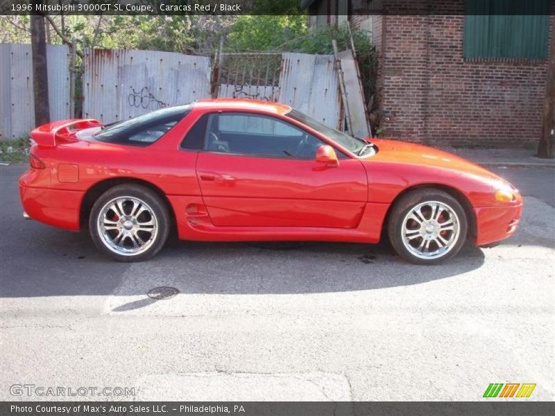Caracas Red / Black 1996 Mitsubishi 3000GT SL Coupe