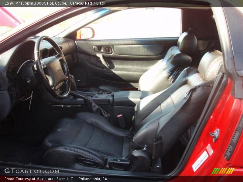 Caracas Red / Black 1996 Mitsubishi 3000GT SL Coupe