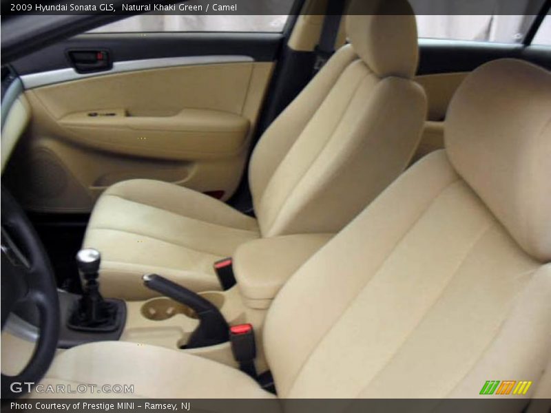 Natural Khaki Green / Camel 2009 Hyundai Sonata GLS