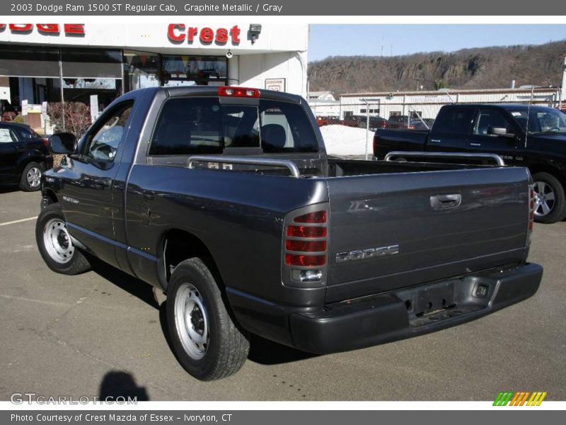 Graphite Metallic / Gray 2003 Dodge Ram 1500 ST Regular Cab