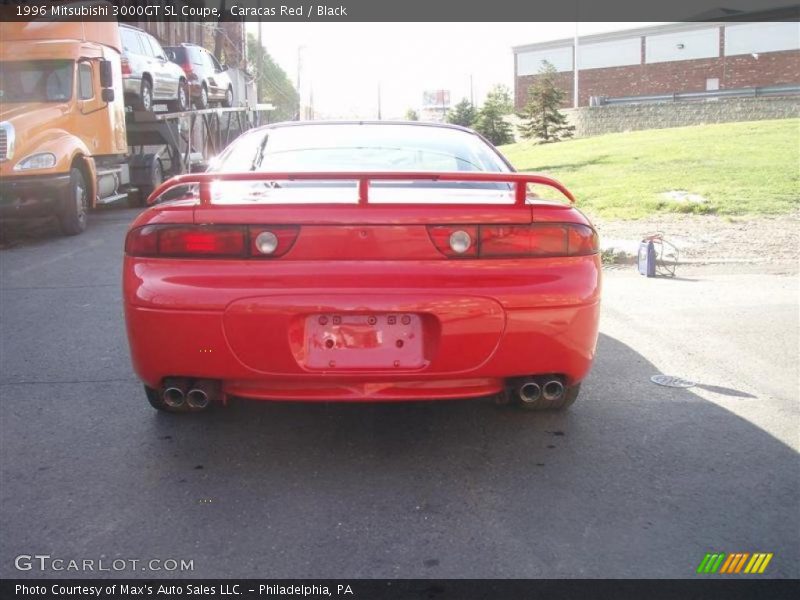 Caracas Red / Black 1996 Mitsubishi 3000GT SL Coupe