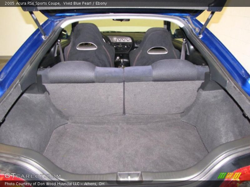 Vivid Blue Pearl / Ebony 2005 Acura RSX Sports Coupe