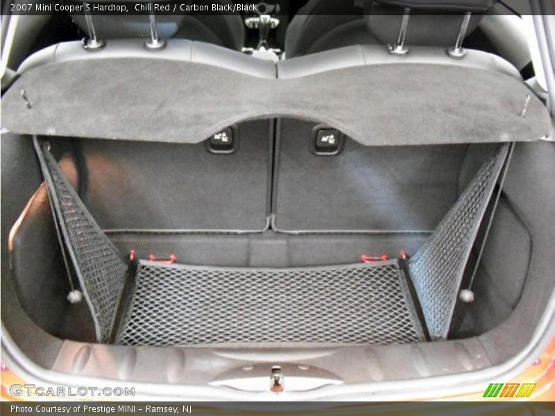 Chili Red / Carbon Black/Black 2007 Mini Cooper S Hardtop