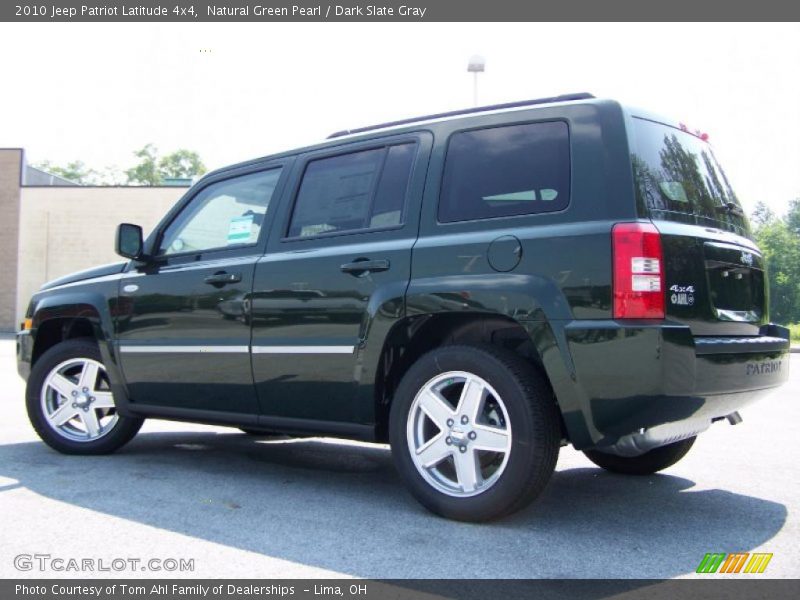 Natural Green Pearl / Dark Slate Gray 2010 Jeep Patriot Latitude 4x4