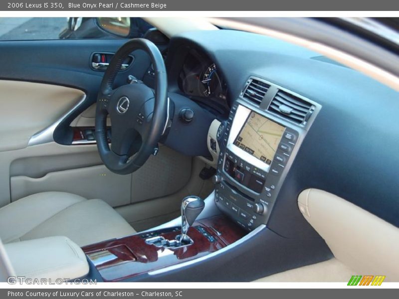 Blue Onyx Pearl / Cashmere Beige 2006 Lexus IS 350