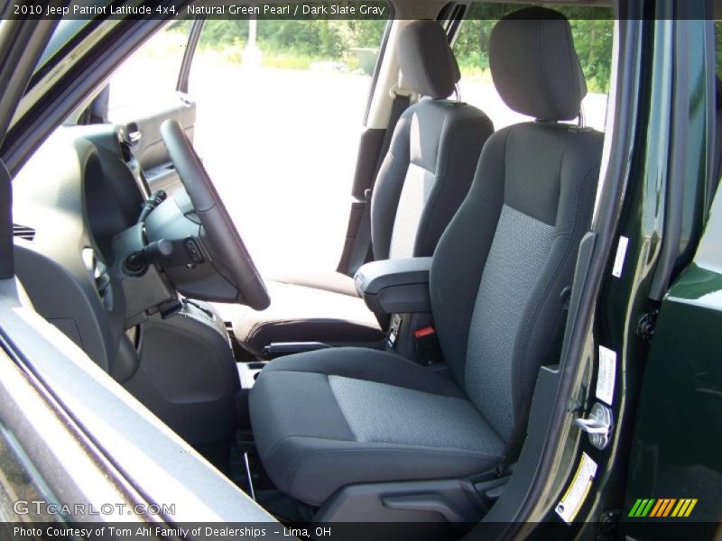 Natural Green Pearl / Dark Slate Gray 2010 Jeep Patriot Latitude 4x4