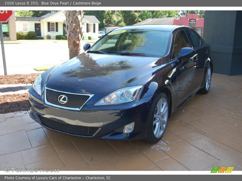 Blue Onyx Pearl / Cashmere Beige 2006 Lexus IS 350