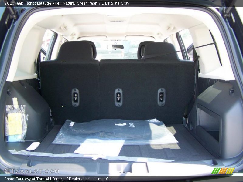 Natural Green Pearl / Dark Slate Gray 2010 Jeep Patriot Latitude 4x4