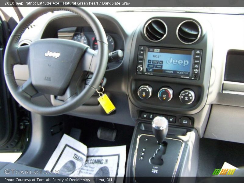 Natural Green Pearl / Dark Slate Gray 2010 Jeep Patriot Latitude 4x4