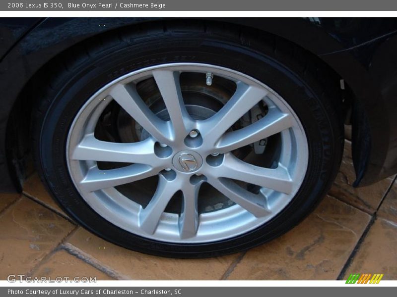 Blue Onyx Pearl / Cashmere Beige 2006 Lexus IS 350