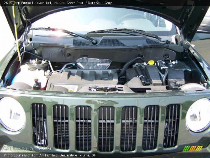 Natural Green Pearl / Dark Slate Gray 2010 Jeep Patriot Latitude 4x4