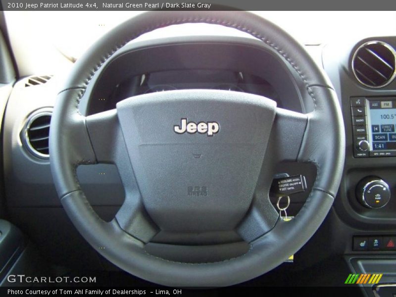 Natural Green Pearl / Dark Slate Gray 2010 Jeep Patriot Latitude 4x4