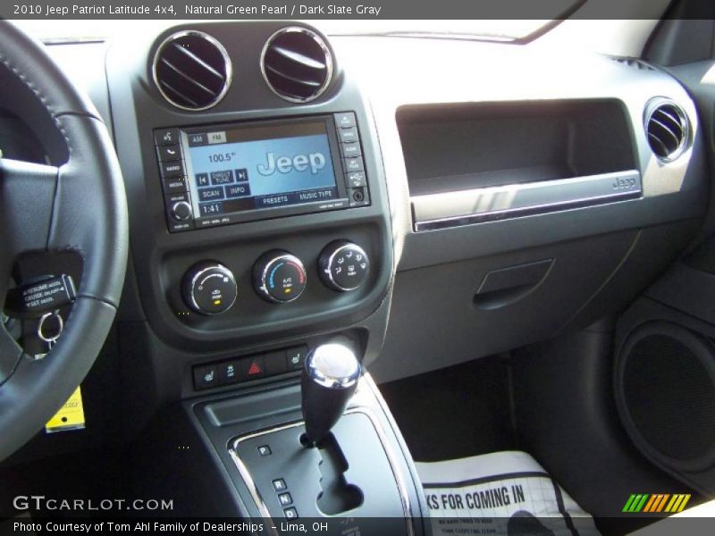 Natural Green Pearl / Dark Slate Gray 2010 Jeep Patriot Latitude 4x4