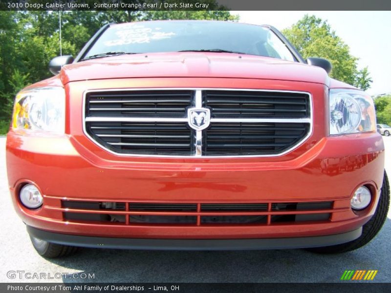 Sunburst Orange Pearl / Dark Slate Gray 2010 Dodge Caliber Uptown