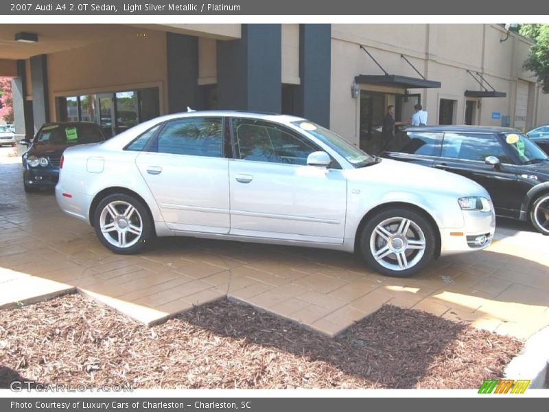 Light Silver Metallic / Platinum 2007 Audi A4 2.0T Sedan