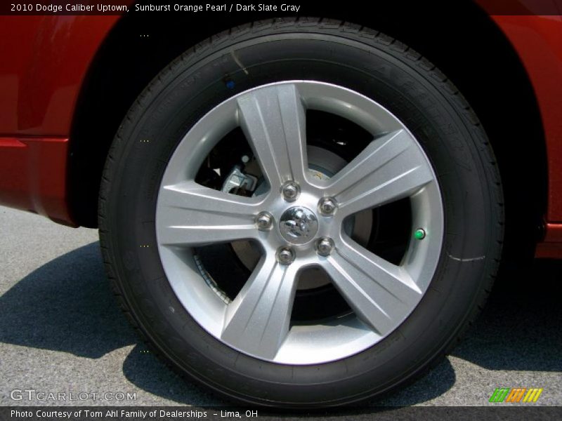 Sunburst Orange Pearl / Dark Slate Gray 2010 Dodge Caliber Uptown