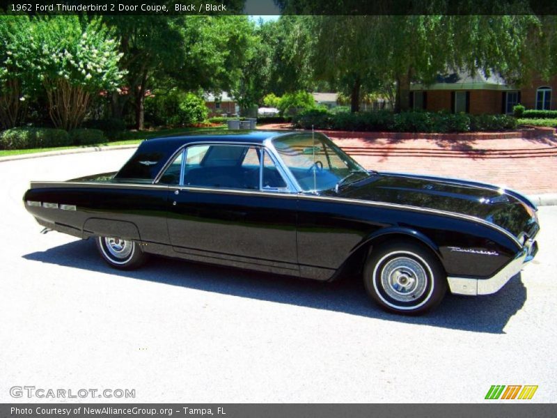 Black / Black 1962 Ford Thunderbird 2 Door Coupe