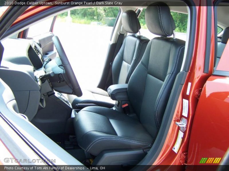Sunburst Orange Pearl / Dark Slate Gray 2010 Dodge Caliber Uptown