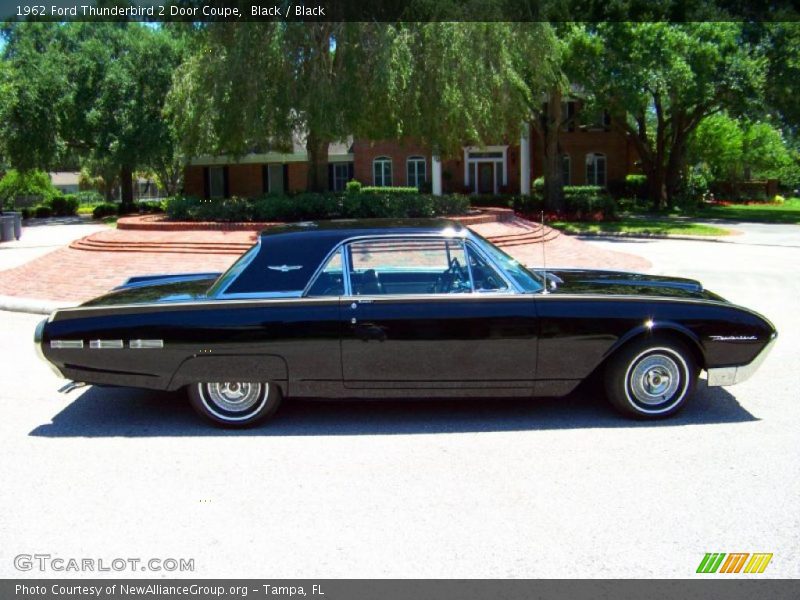Black / Black 1962 Ford Thunderbird 2 Door Coupe