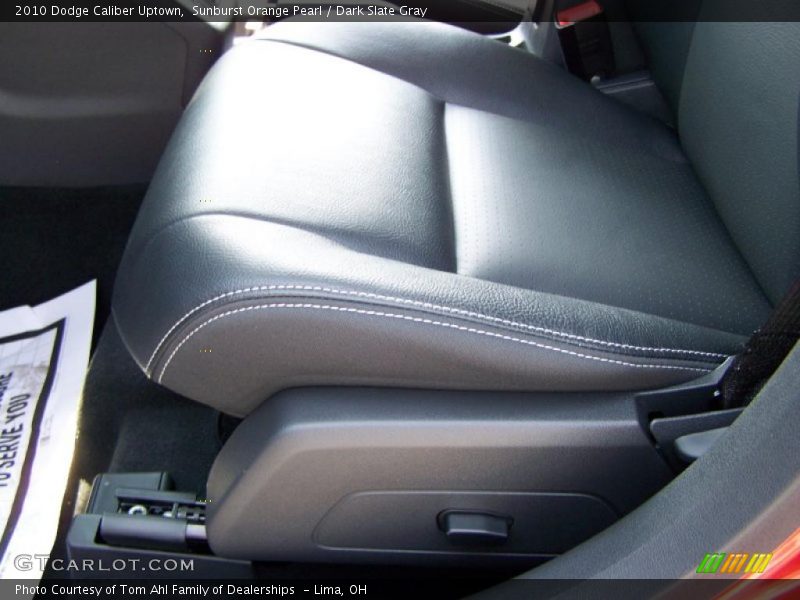 Sunburst Orange Pearl / Dark Slate Gray 2010 Dodge Caliber Uptown