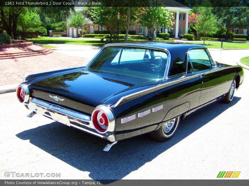 Black / Black 1962 Ford Thunderbird 2 Door Coupe