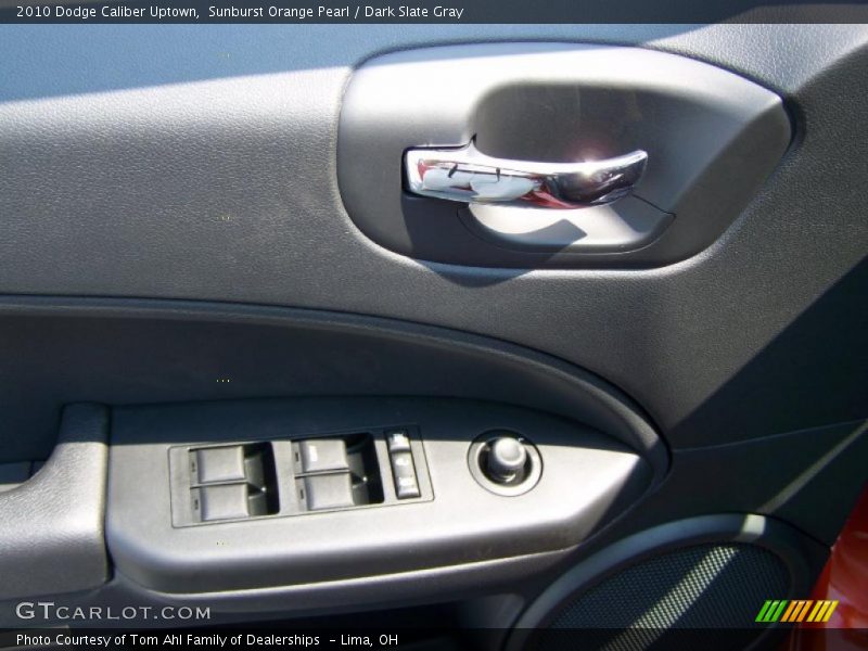 Sunburst Orange Pearl / Dark Slate Gray 2010 Dodge Caliber Uptown