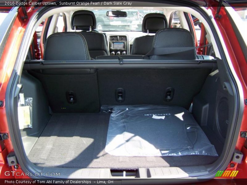 Sunburst Orange Pearl / Dark Slate Gray 2010 Dodge Caliber Uptown