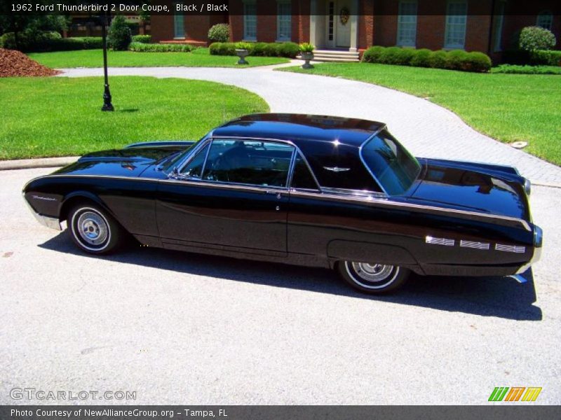 Black / Black 1962 Ford Thunderbird 2 Door Coupe