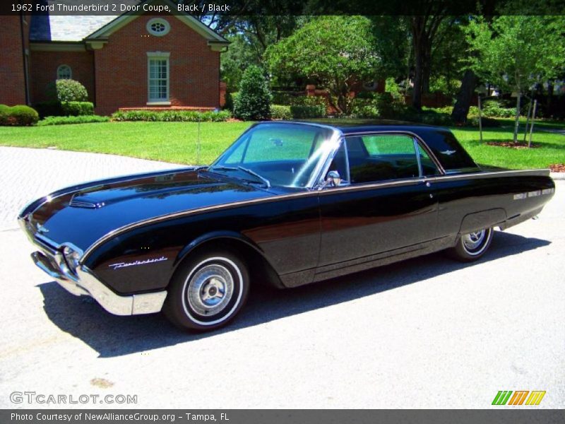 Black / Black 1962 Ford Thunderbird 2 Door Coupe