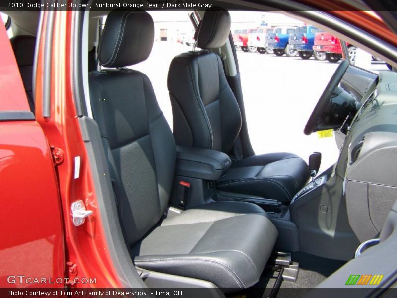 Sunburst Orange Pearl / Dark Slate Gray 2010 Dodge Caliber Uptown