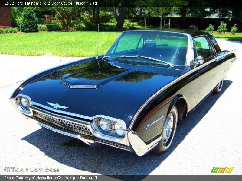 Black / Black 1962 Ford Thunderbird 2 Door Coupe