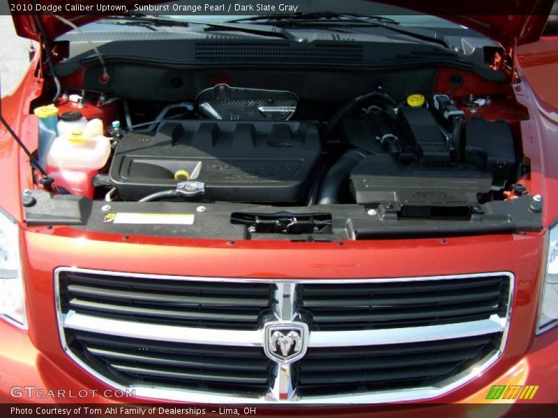 Sunburst Orange Pearl / Dark Slate Gray 2010 Dodge Caliber Uptown
