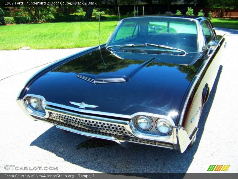 Black / Black 1962 Ford Thunderbird 2 Door Coupe