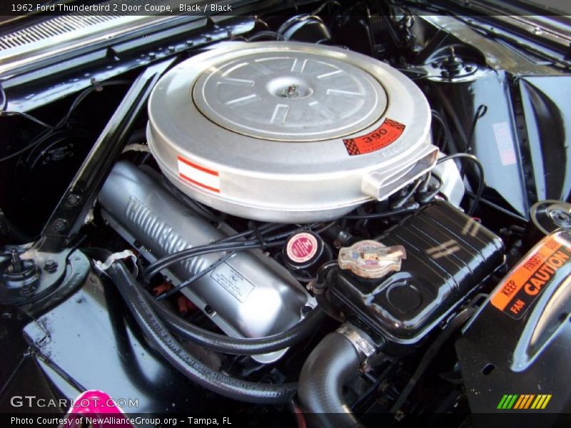 Black / Black 1962 Ford Thunderbird 2 Door Coupe