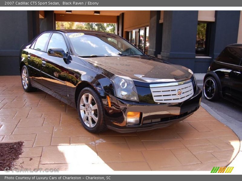 Black Raven / Ebony 2007 Cadillac CTS Sport Sedan
