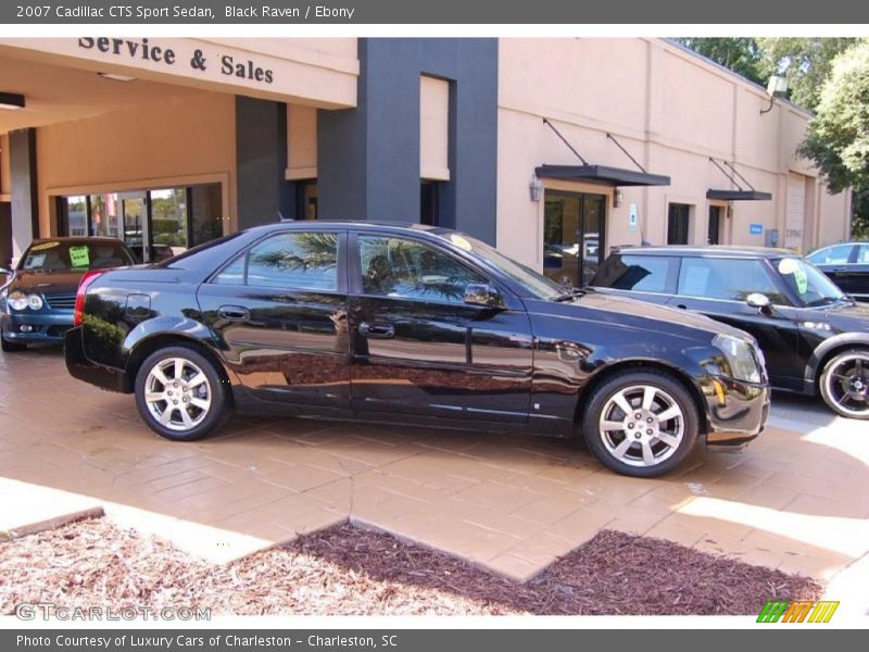 Black Raven / Ebony 2007 Cadillac CTS Sport Sedan