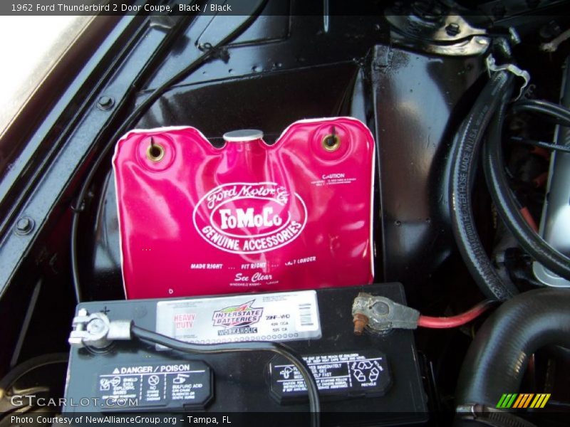 Black / Black 1962 Ford Thunderbird 2 Door Coupe